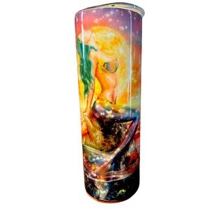 COPY - Sunflowers and cow pattern - 20 9z Tumbler